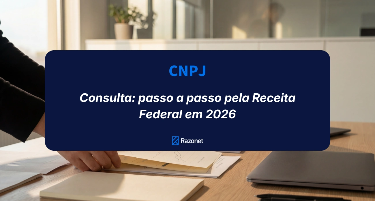 CNPJ consulta passo a passo na Receita Federal (2026)