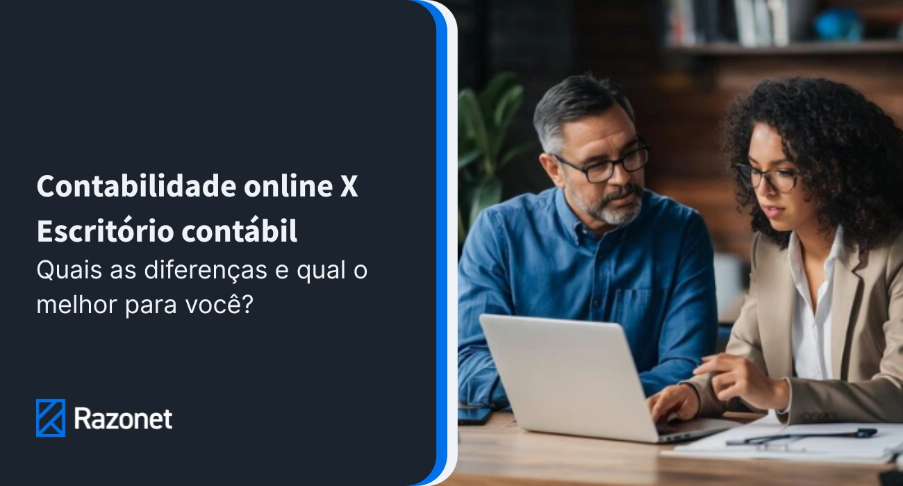 Contabilidade Online x Contabilidade Tradicional: Principais Diferenças - capa